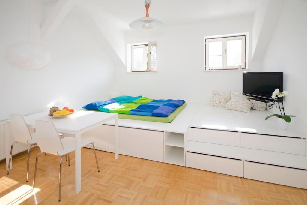 The Cute, Sunny Apartment In The Center +P Ljubljana Exterior photo